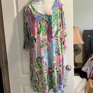 Colorful Paisley Women's Dress